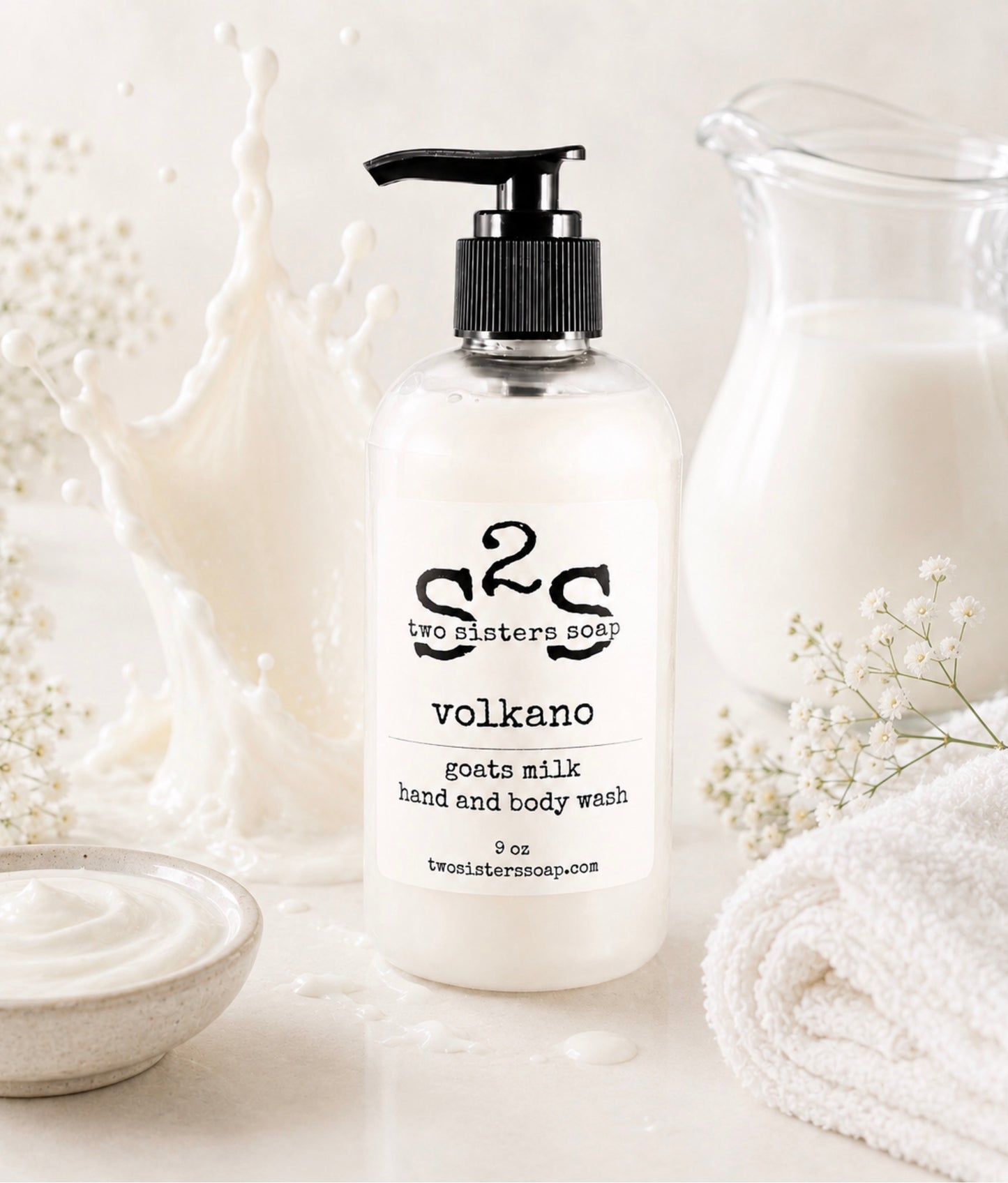 Hand & Body Wash with Goats Milk