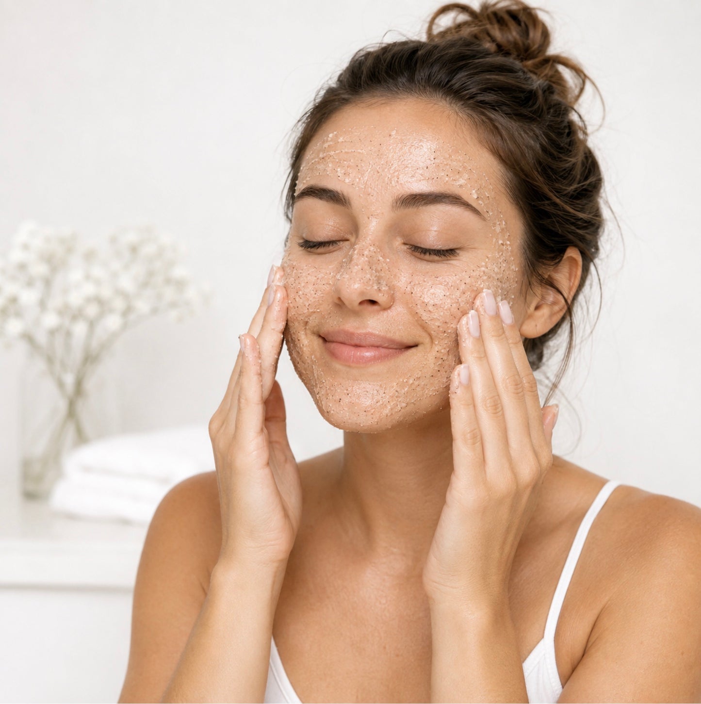 Oatmeal Lavender Sea Salt Face Scrub